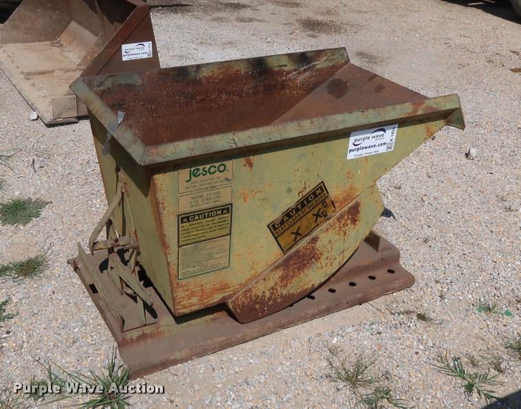 image for item K1819 Jesco refuse container