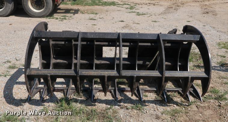 image for item K1820 M&M skid steer grapple bucket