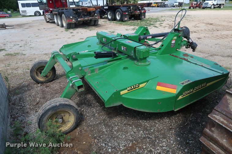 image for item K1823 John Deere MX10 rotary mower
