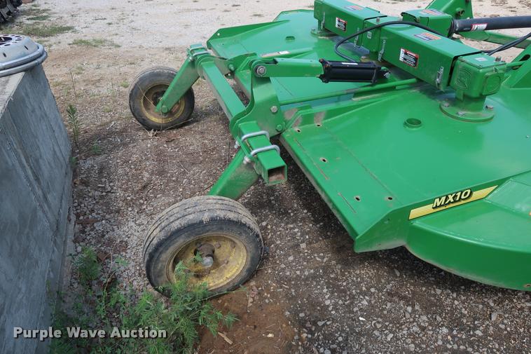 image for item K1823 John Deere MX10 rotary mower