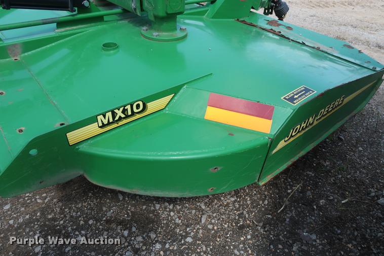 image for item K1823 John Deere MX10 rotary mower