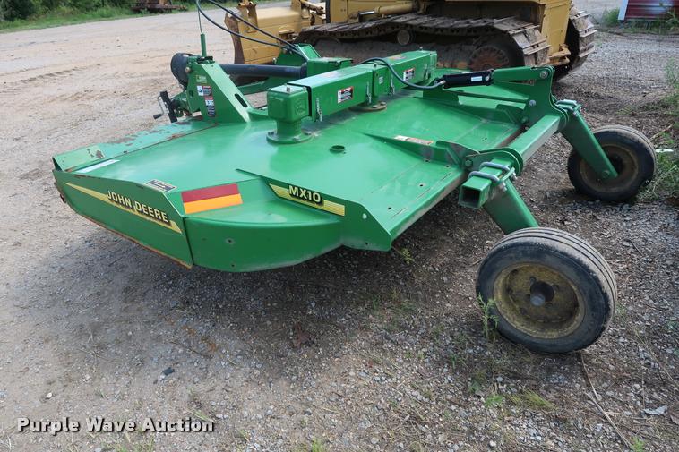 image for item K1823 John Deere MX10 rotary mower