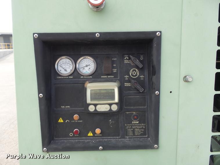 image for item K7501 2002 Sullair 750H air compressor