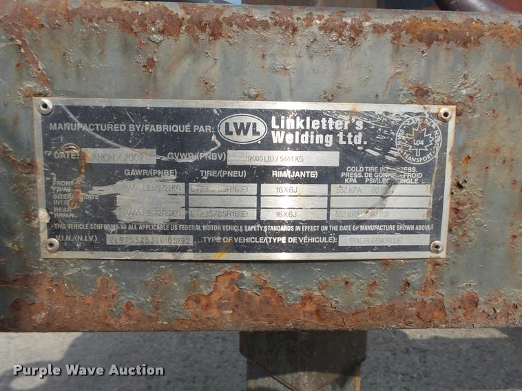 image for item K7501 2002 Sullair 750H air compressor