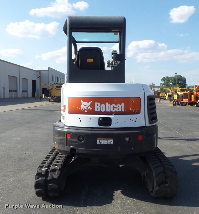 image for item K7503 2011 Bobcat E35 mini excavator