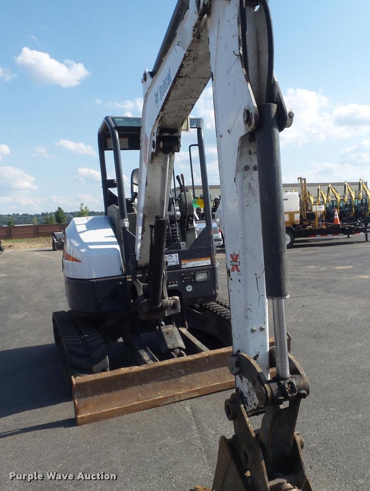 image for item K7503 2011 Bobcat E35 mini excavator