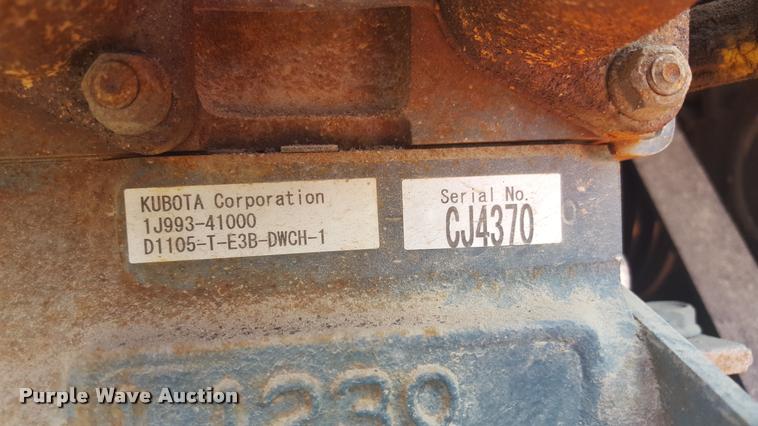 image for item L1512 2013 Ditch Witch FX30 vacuum trailer