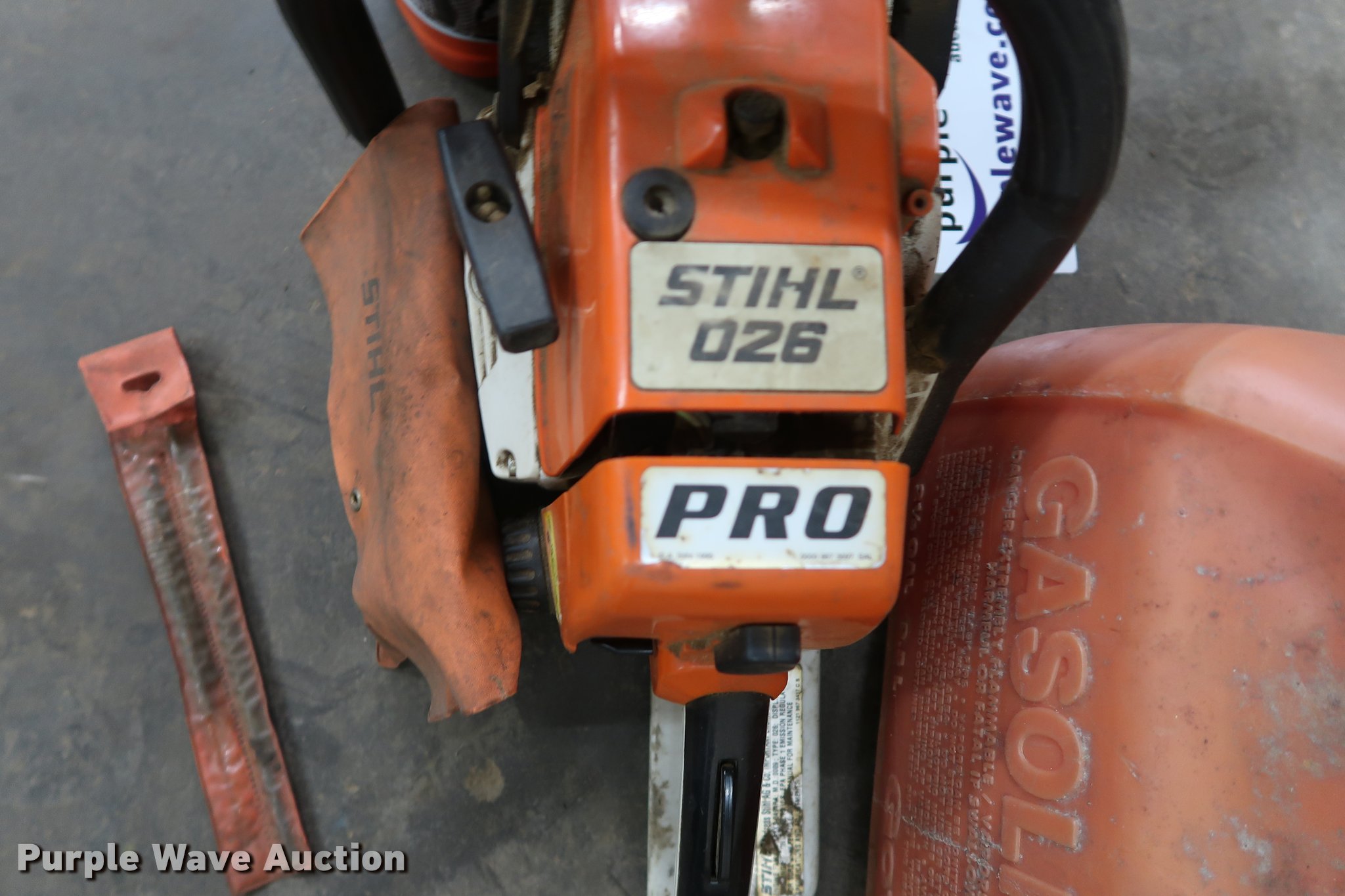 Stihl 026 chain saw in Nevada, MO Item K1806 sold Purple Wave