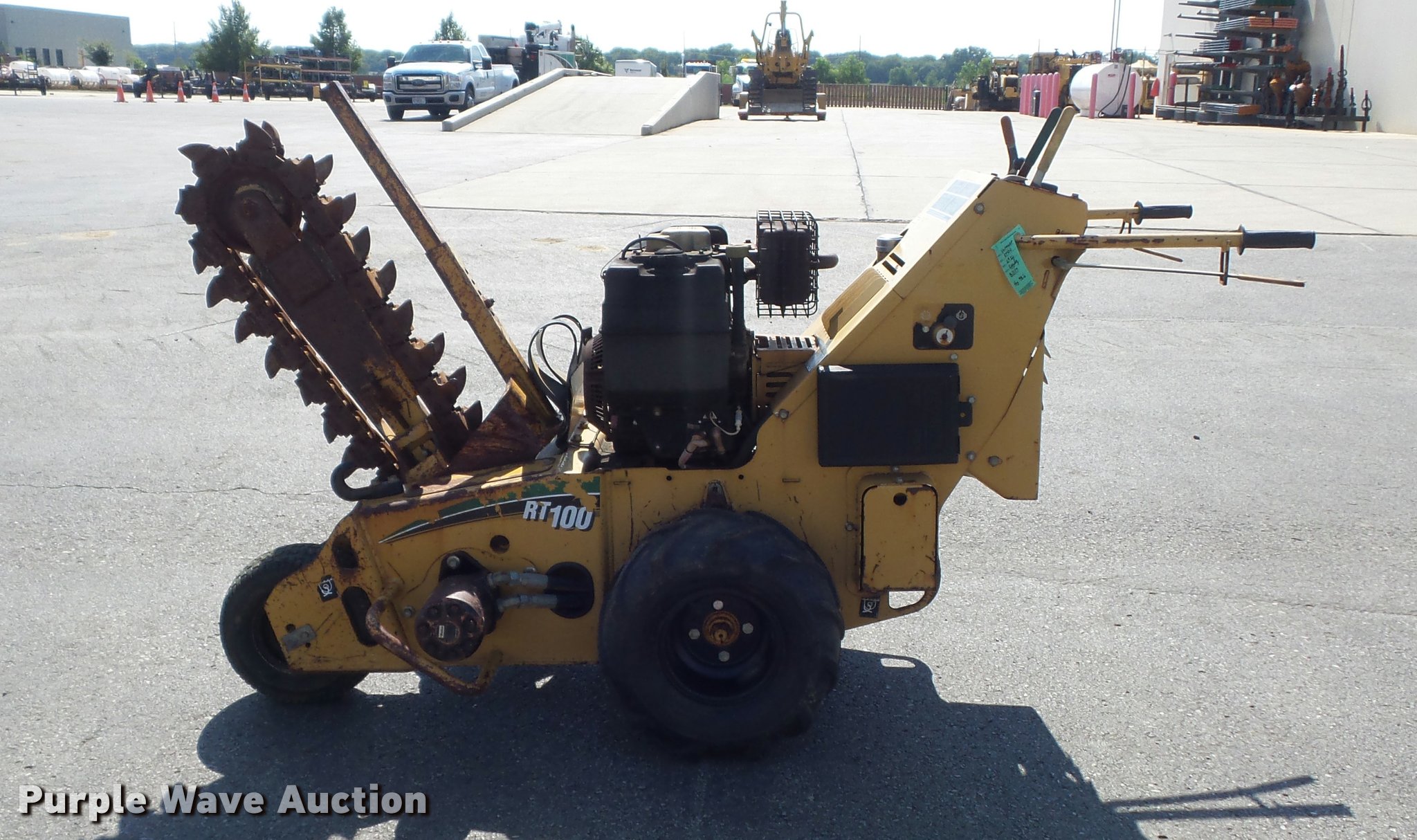 2008 Vermeer RT100 trencher in Chesterfield, MO | Item K7508 sold ...