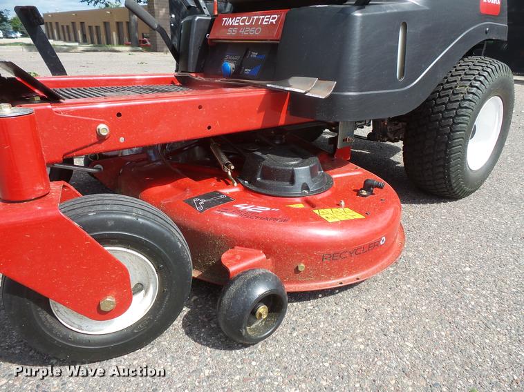 image for item DB8163 Toro Time Cutter SS4260 ZTR lawn mower