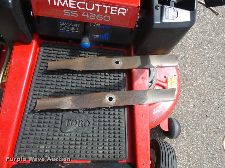image for item DB8163 Toro Time Cutter SS4260 ZTR lawn mower