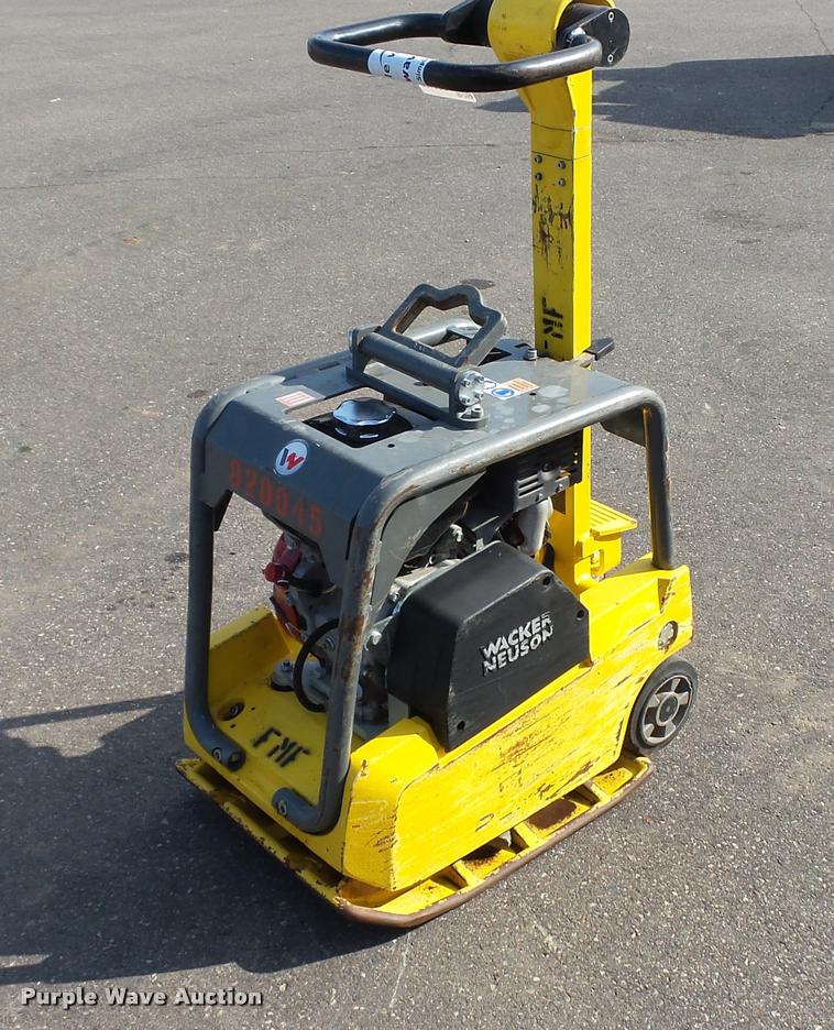 image for item DB8183 Wacker BPU3750 vibratory plate compactor