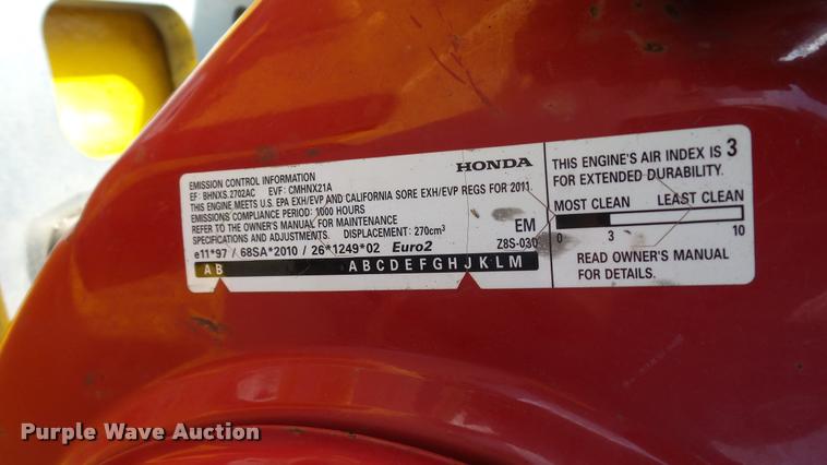 image for item DB8183 Wacker BPU3750 vibratory plate compactor