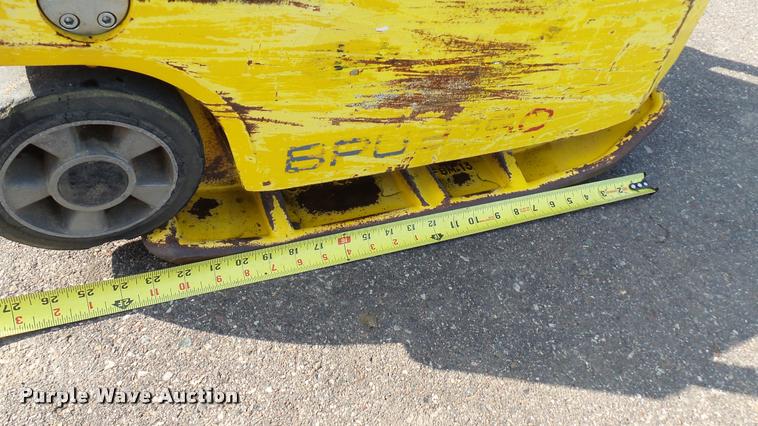 image for item DB8183 Wacker BPU3750 vibratory plate compactor