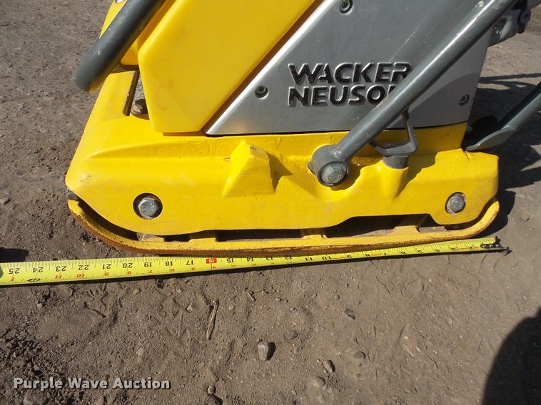 image for item DB8189 Wacker WP1550 vibratory plate compactor