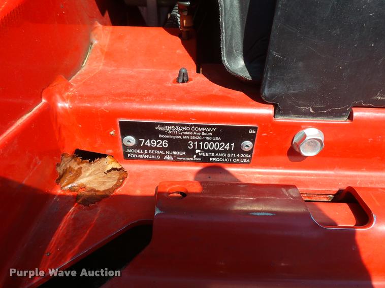 image for item DB8192 Toro Z Master lawn mower