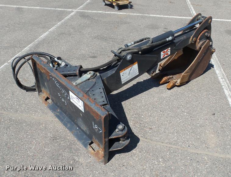 image for item DB8196 Bobcat skid steer backhoe