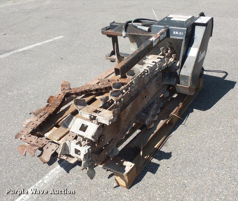 image for item DB8197 Lowe XR-21 skid steer trencher