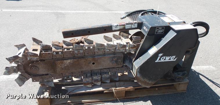 image for item DB8197 Lowe XR-21 skid steer trencher