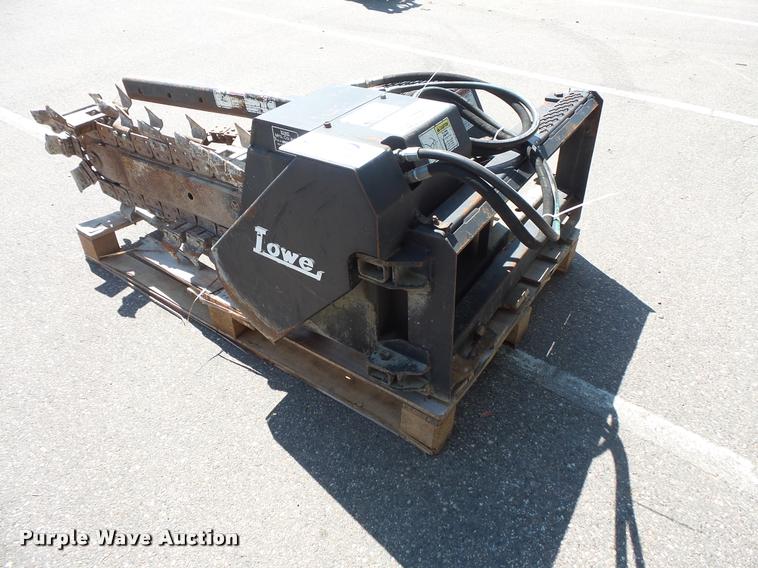 image for item DB8197 Lowe XR-21 skid steer trencher