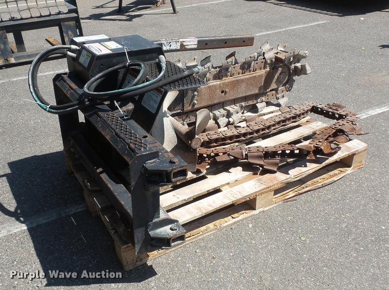 image for item DB8197 Lowe XR-21 skid steer trencher