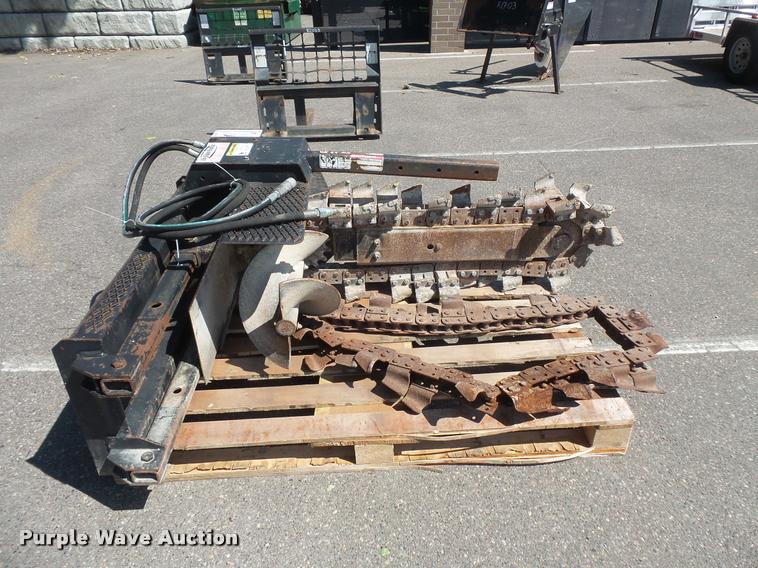 image for item DB8197 Lowe XR-21 skid steer trencher