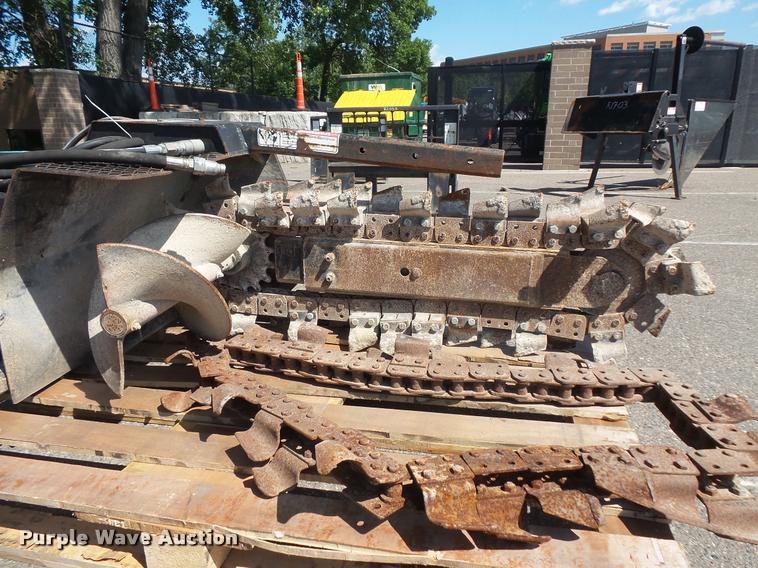 image for item DB8197 Lowe XR-21 skid steer trencher