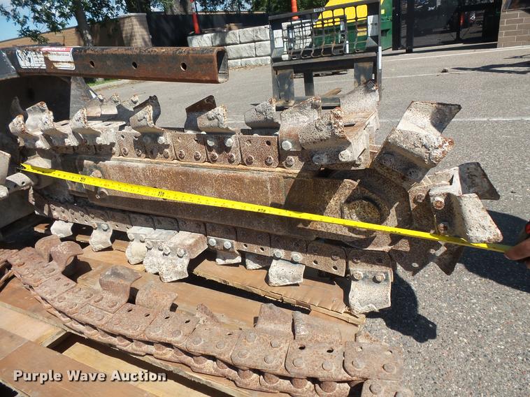 image for item DB8197 Lowe XR-21 skid steer trencher