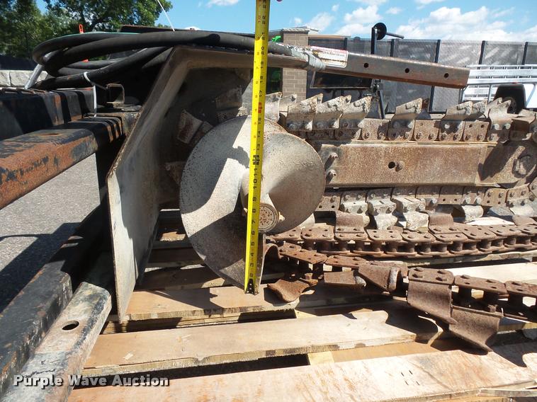 image for item DB8197 Lowe XR-21 skid steer trencher