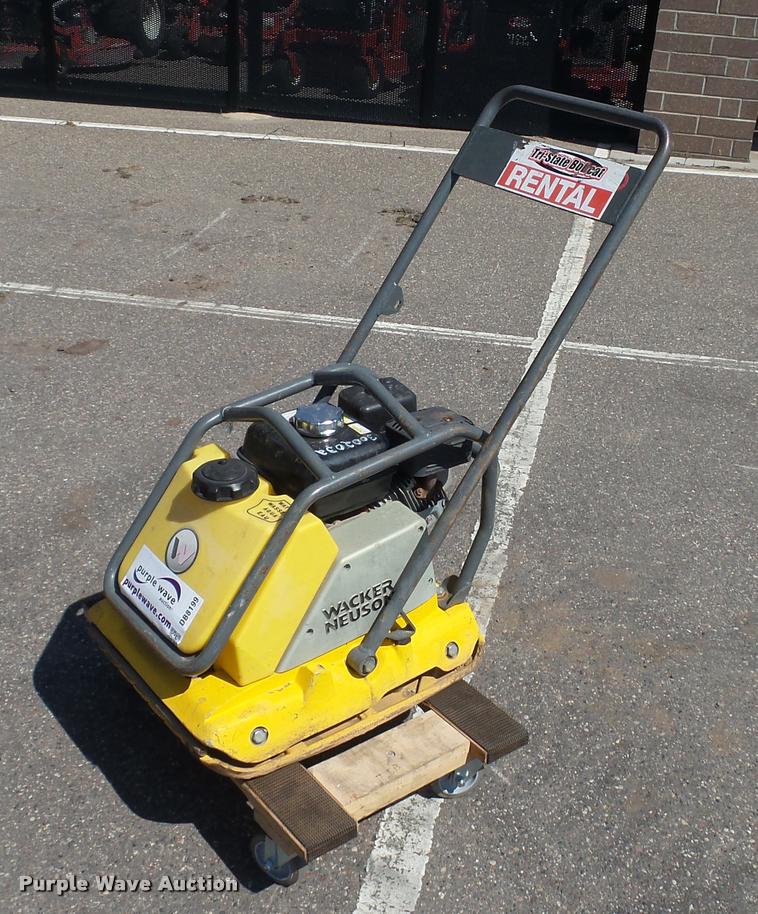 image for item DB8199 Wacker WP1550AW vibratory plate compactor