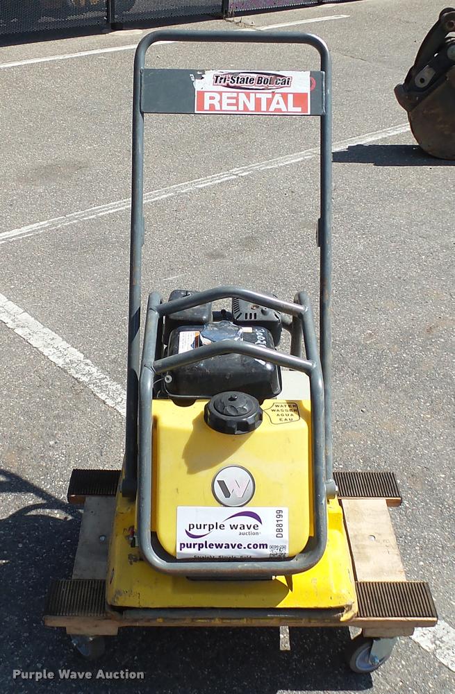 image for item DB8199 Wacker WP1550AW vibratory plate compactor