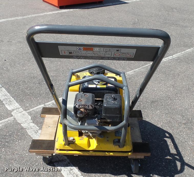 image for item DB8199 Wacker WP1550AW vibratory plate compactor
