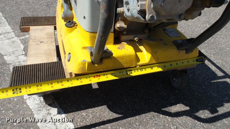 image for item DB8199 Wacker WP1550AW vibratory plate compactor