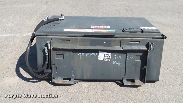 image for item DB8200 2016 Bobcat 60 skid steer sweeper