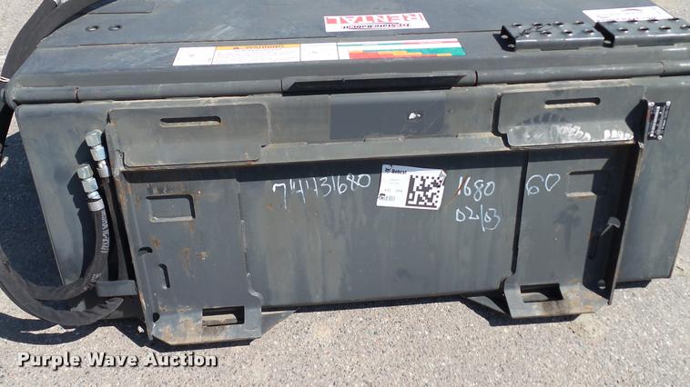 image for item DB8200 2016 Bobcat 60 skid steer sweeper