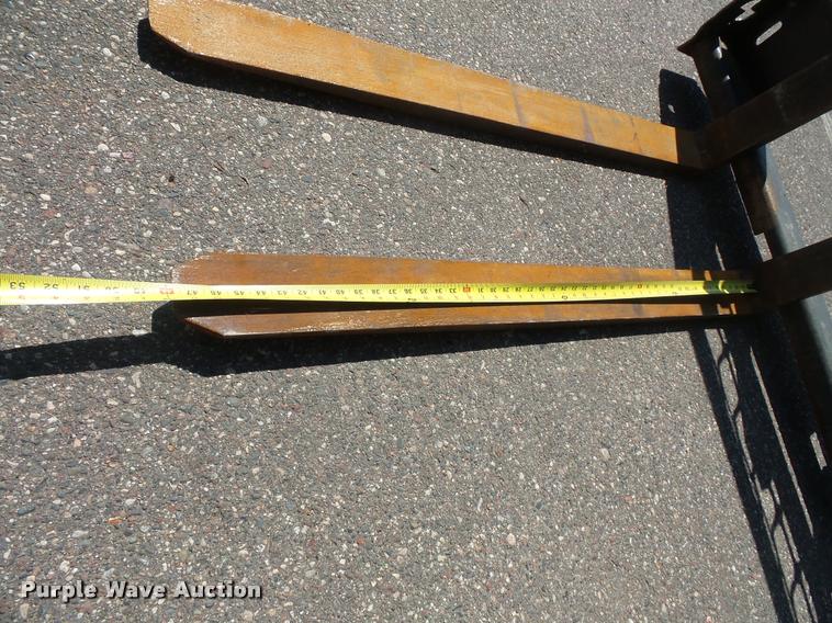 image for item DB8203 Bobcat skid steer pallet forks