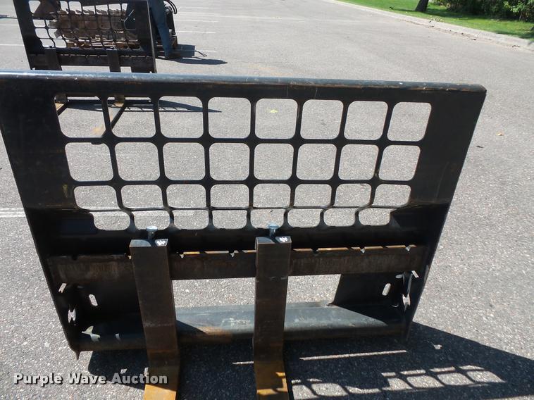 image for item DB8203 Bobcat skid steer pallet forks