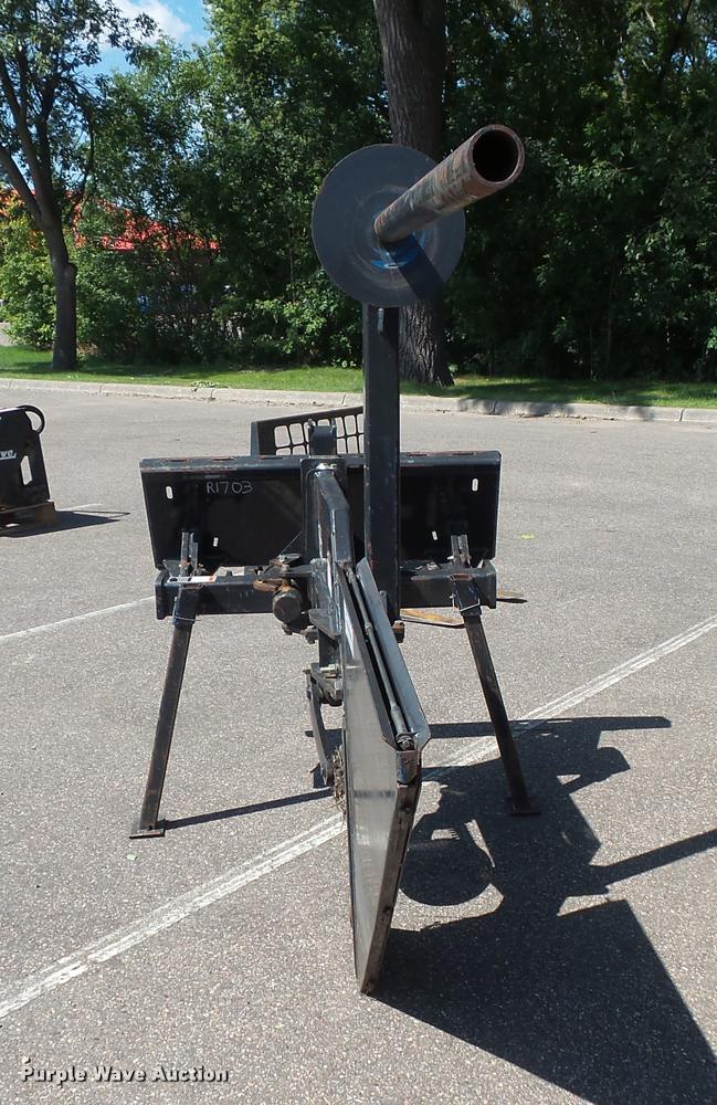 image for item DB8208 Bobcat silt fence installer