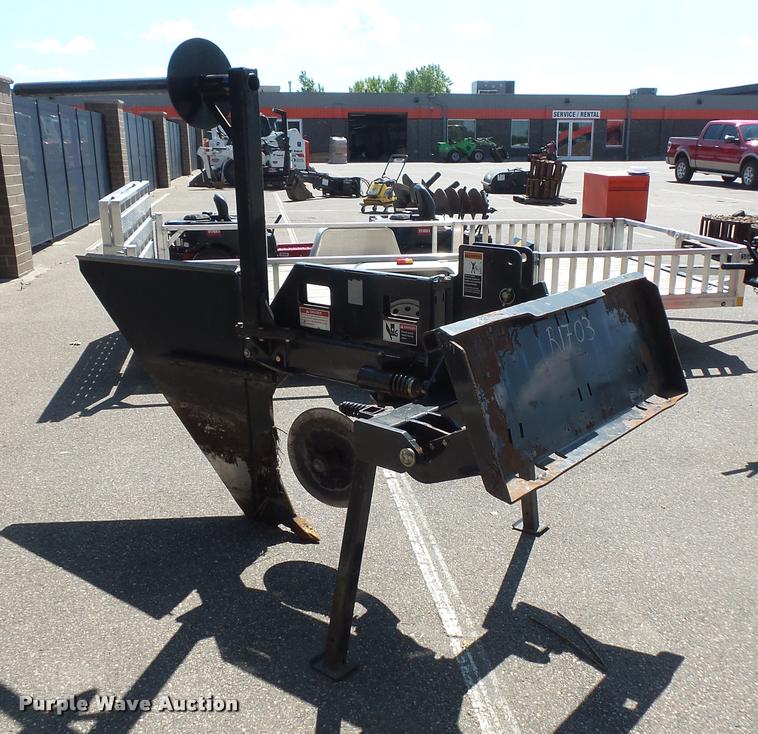 image for item DB8208 Bobcat silt fence installer