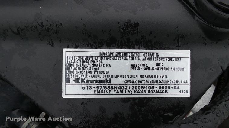 image for item DC2704 Exmark Vantage riding lawn mower