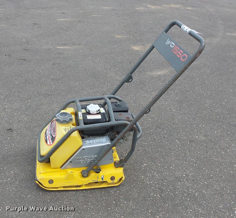 image for item DC2711 Wacker WP1550 plate compactor