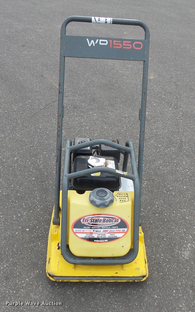 image for item DC2711 Wacker WP1550 plate compactor