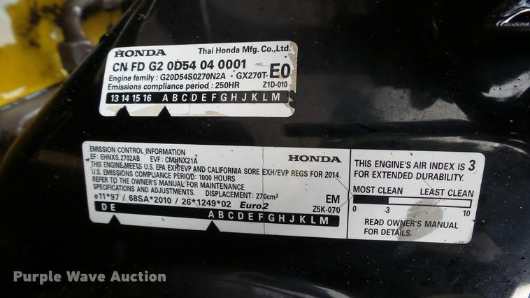 image for item DC2712 Wacker BPU3545A plate compactor