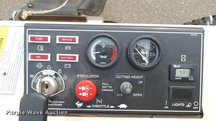 image for item DC2713 Grasshopper 430D lawn mower