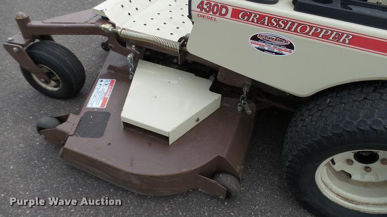 image for item DC2713 Grasshopper 430D lawn mower