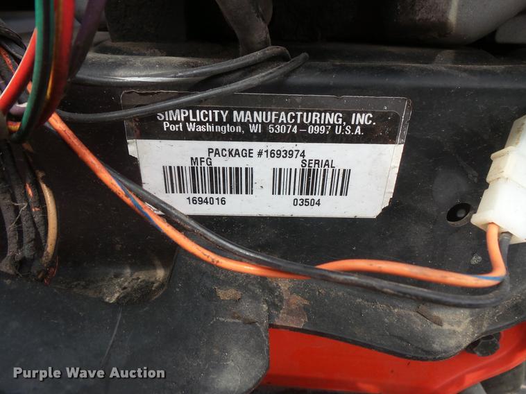 image for item DC2717 Simplicity Prestige lawn mower