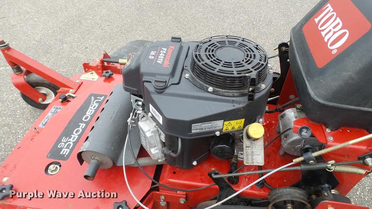 image for item DC2725 Toro Turbo Force 36 lawn mower