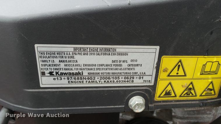 image for item DC2725 Toro Turbo Force 36 lawn mower