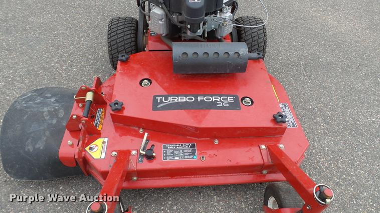 image for item DC2725 Toro Turbo Force 36 lawn mower