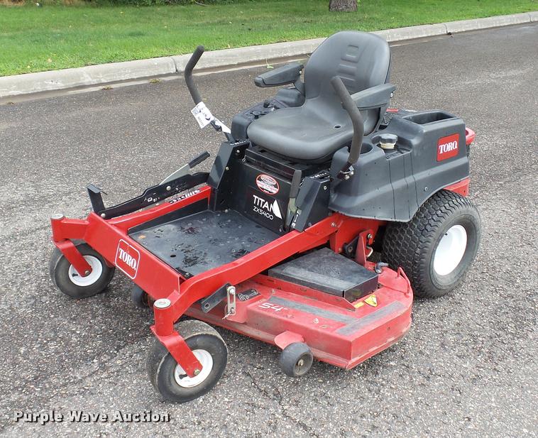 image for item DC2727 Toro Titan 2X5400 lawn mower